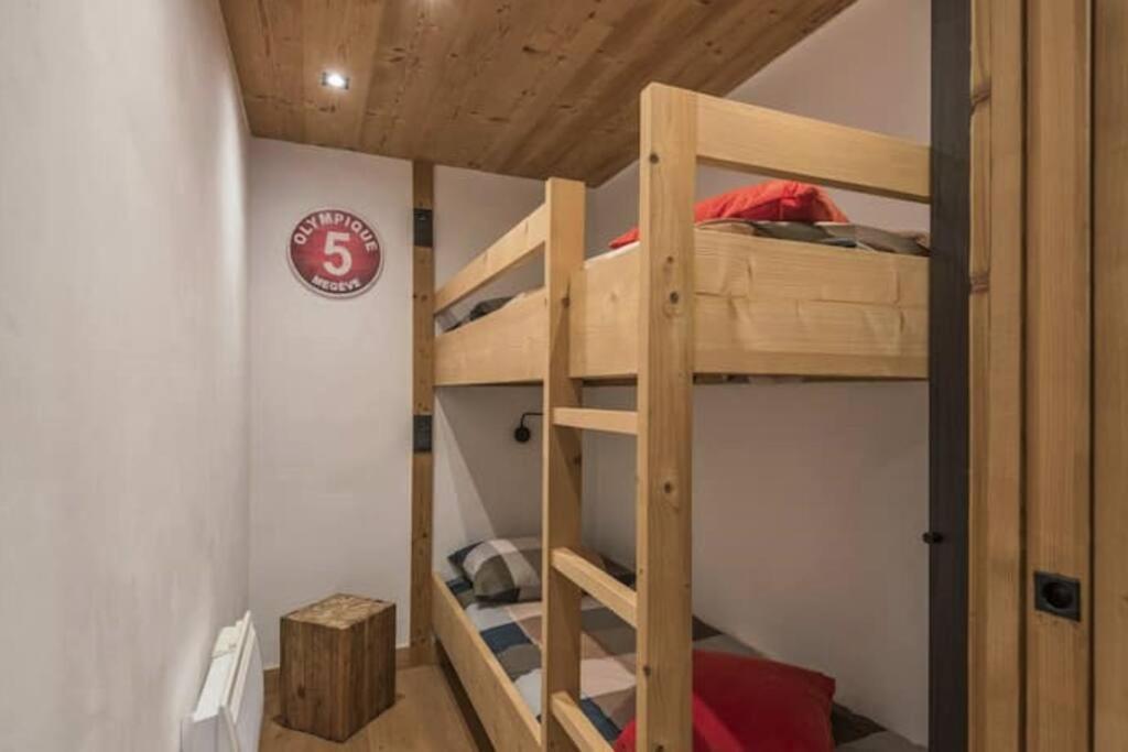 Charmant T2 Megeve, 10 Min A Pied Du Centre Εξωτερικό φωτογραφία