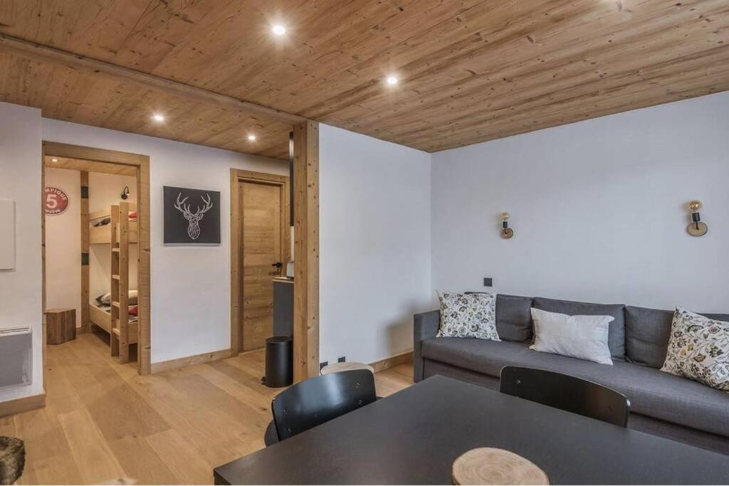 Charmant T2 Megeve, 10 Min A Pied Du Centre Εξωτερικό φωτογραφία