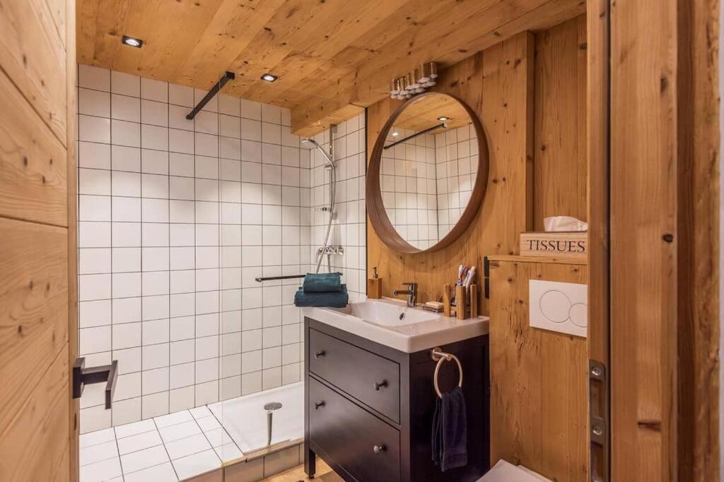 Charmant T2 Megeve, 10 Min A Pied Du Centre Εξωτερικό φωτογραφία